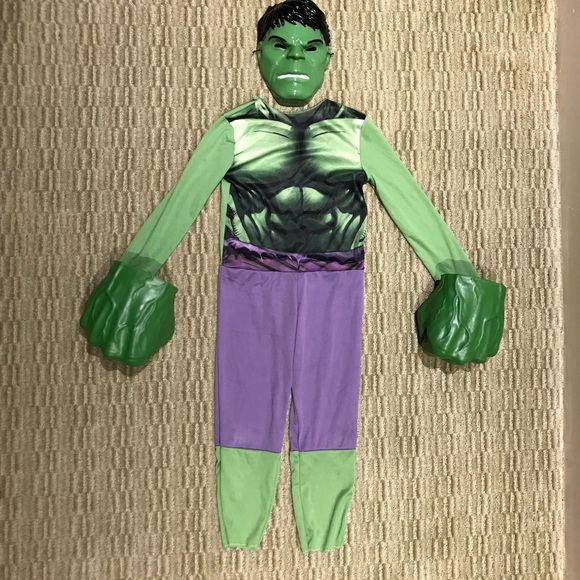 incredible hulk marvel halloween costume w hands